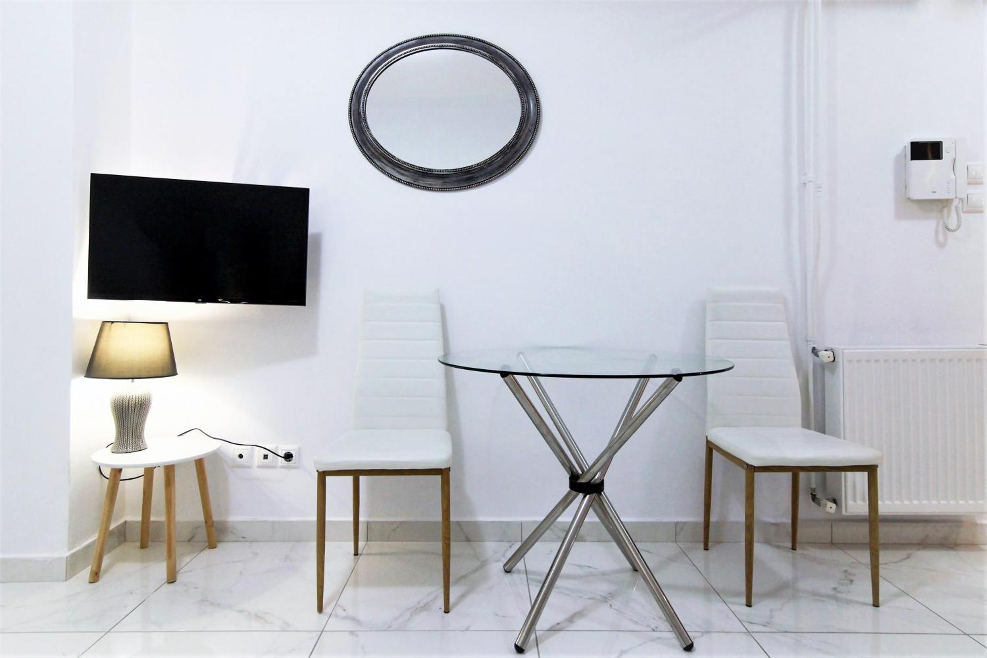 White Apartment/Kolwnaki/100Mbps/Wifi 아테네 외부 사진